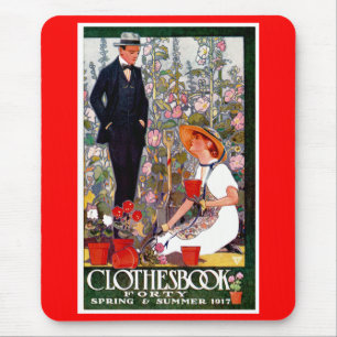 Clothesbook Vierzig: Frühling und Sommer 1917 Mousepad