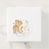 Clothesline Babydusche Danke Tags Geschenkanhänger (Beispiel)