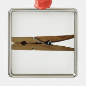 Clothespin Ornament Aus Metall (Vorne)