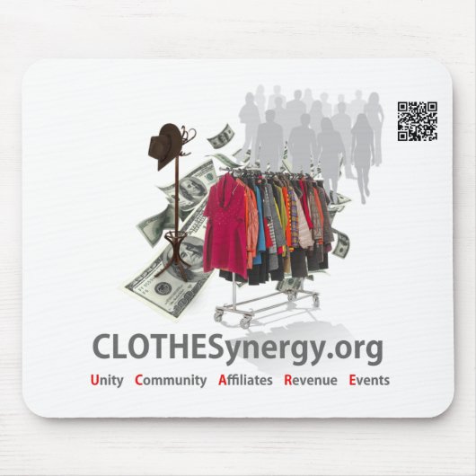 CLOTHESynergy - Maus-Pad Mousepad (Vorne)