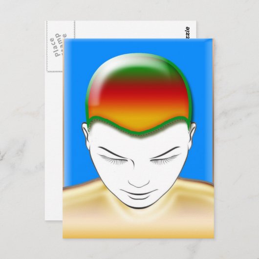 Cloud7 Postkarte (Vorne/Hinten)