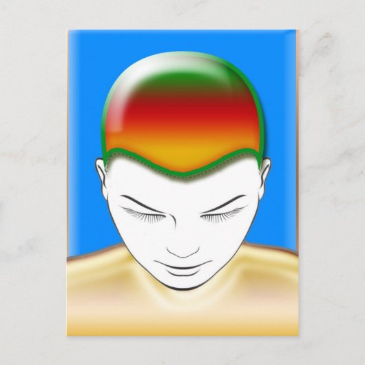 Cloud7 Postkarte (Vorderseite)