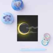 Cloud-38060 Wolkenmond Cartoon wolds stars cresc Flyer (Einzeln)