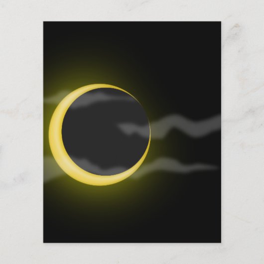 Cloud-38060 Wolkenmond Cartoon wolds stars cresc Flyer (Vorne)