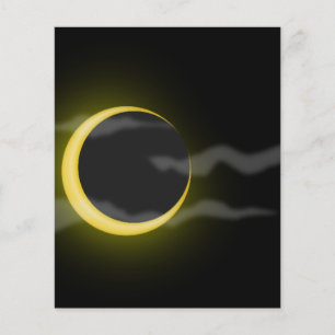 Cloud-38060 Wolkenmond Cartoon wolds stars cresc Flyer