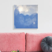 Cloud#3 Stretch Canvas Print Leinwanddruck (Insitu (Wohnzimmer))