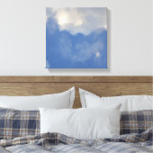 Cloud#3 Stretch Canvas Print Leinwanddruck (Insitu (Schlafzimmer))