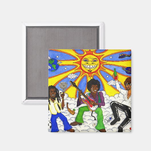 Cloud 69 magnet (Vorderseite/Rückseite)