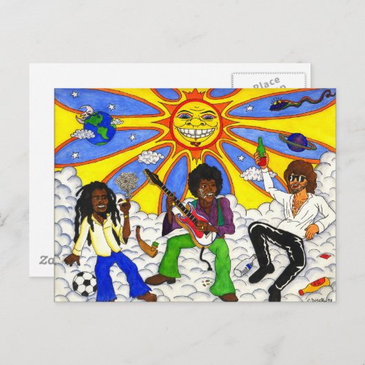 Cloud 69  postkarte (Vorne/Hinten)