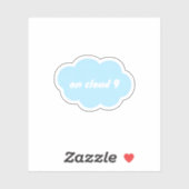 Cloud 9 aufkleber (Blatt)