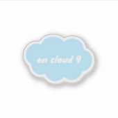Cloud 9 aufkleber (Vorderseite)