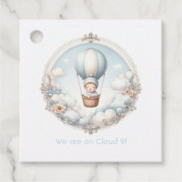Cloud 9 Babydusche Geschenkanhänger