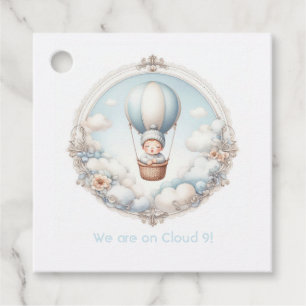 Cloud 9 Babydusche Geschenkanhänger