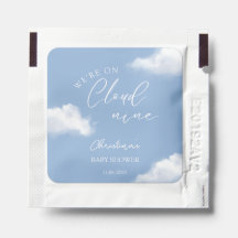 Cloud 9 Blue Baby Dusche Personalisiert
