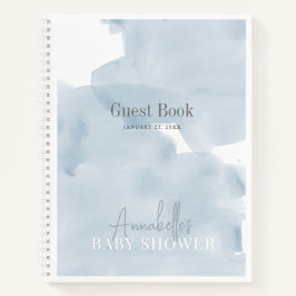 Cloud 9 Blue Sky Boy Baby Shooter Guest Book Notizblock