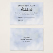 Cloud 9 Blue Sky: Wie viele Kisses Game (Vorne & Hinten)