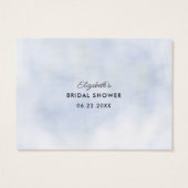 Cloud 9 Blue Sky: Wie viele Kisses Game (Rückseite)