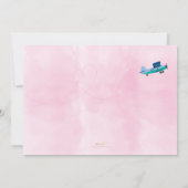 Cloud 9 Bridal Dusche Einladung (Rückseite)