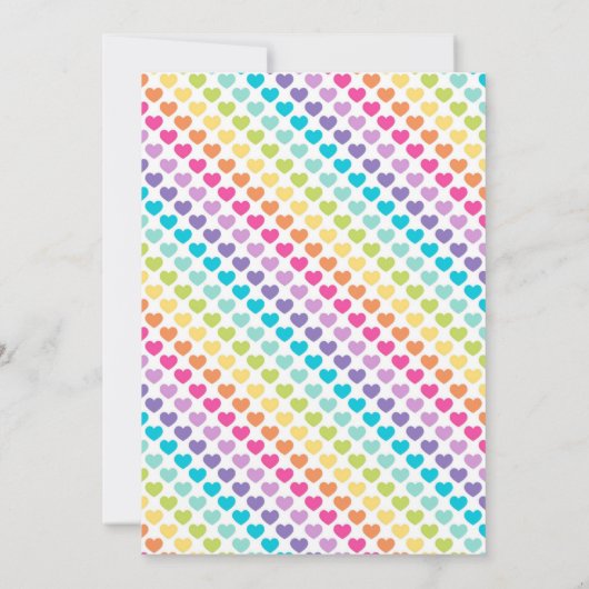 Cloud 9 Einladung, 9. Geburtstag Einladung (Rückseite)