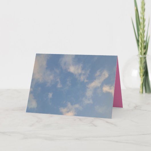 Cloud#9: Falsche Grußkarte Karte (Vorderseite)