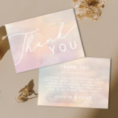 Cloud 9 Heaven Vielen Dank Karte