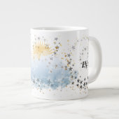 Cloud 9 mit Sun Riesenkaffee-Tasse Jumbo-Tasse (Vorderseite Rechts)