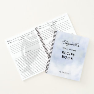 Cloud 9 Pastel Blue Chic Brautparty Rezept Buch