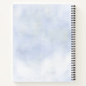 Cloud 9 Pastel Blue Sky Brautparty Rezept Buch (Rückseite)