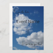 Cloud 9 Save the Date (Vorne/Hinten)