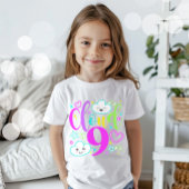 Cloud 9 T - Shirt Neon Rainbow Clouds T - Shirt