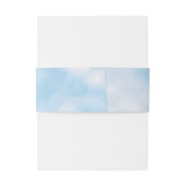 Cloud 9 Wasserfarbe Einladungsbanderole (Rückseitenbeispiel)