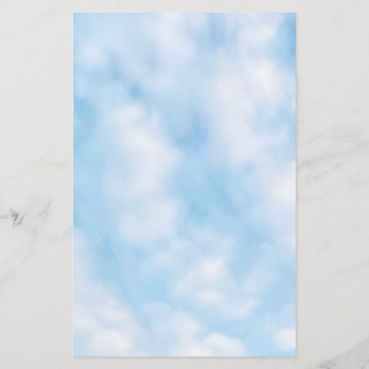 Cloud 9 Watercolor Brautparty Bingo (Rückseite)