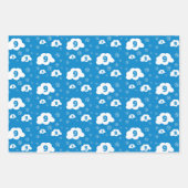 Cloud 9 Wrapping Paper Flat Sheet Set 3 Geschenkpapier Set (Vorderseite)