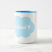 Cloud 9 zweifarbige tasse (Mittel)