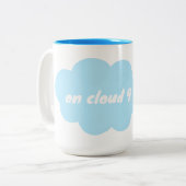 Cloud 9 zweifarbige tasse (Vorderseite Links)