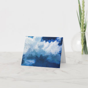 Cloud Abstrakt Karte
