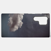 Cloud, against a foggy sky samsung galaxy hülle (Rückseite (Horizontal))