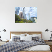 Cloud-Architektur von San Francisco Leinwanddruck (Insitu (Schlafzimmer))