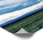 Cloud Artistry South Island, Neuseeland Print Poster (Ecke)