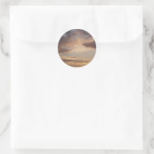 Cloud-Aufkleber Runder Aufkleber (Tasche)