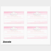 Cloud Baby sprinkink Sky Buch Wettbewerb Rechteckiger Aufkleber (Blatt)