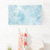 Cloud Backdrop - Kopf in CLOUDS Banner (Insitu)