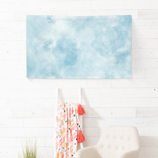 Cloud Backdrop - Kopf in CLOUDS Banner (Insitu)