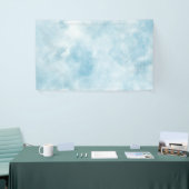 Cloud Backdrop - Kopf in CLOUDS Banner (Messeveranstaltung)