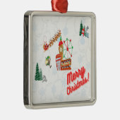 Cloud Background LONDON - Weihnachtsschmuck (Rechts)