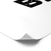 Cloud Backup Funny Computer Weather Puff Poster (Ecke)