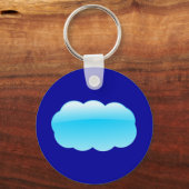 Cloud-basiertes Symbol Schlüsselanhänger (Vorderseite)