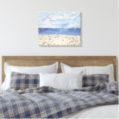 Cloud Beach Leinwanddruck (Insitu (Schlafzimmer))