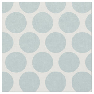 Cloud Blue Mod Dots Stoff