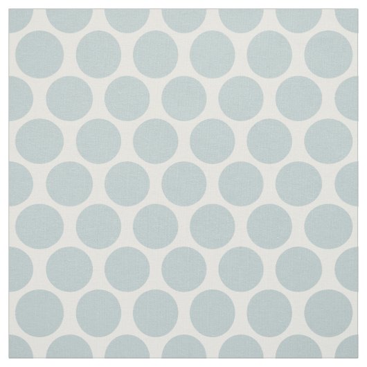 Cloud Blue Mod Dots Stoff (Muster)